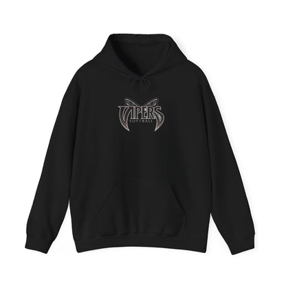 Vipers Softball - Blacked Out Hoodie