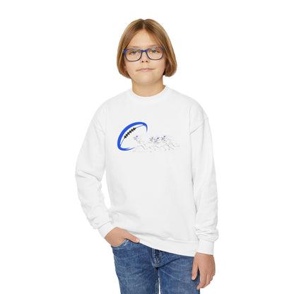 Youth Football Crewneck Sweatshirt
