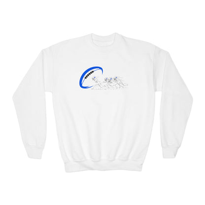Youth Football Crewneck Sweatshirt