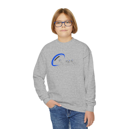 Youth Football Crewneck Sweatshirt