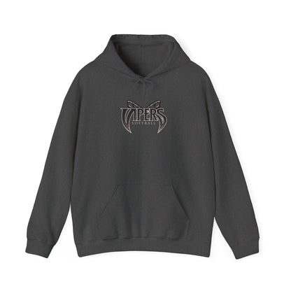 Vipers Softball - Blacked Out Hoodie